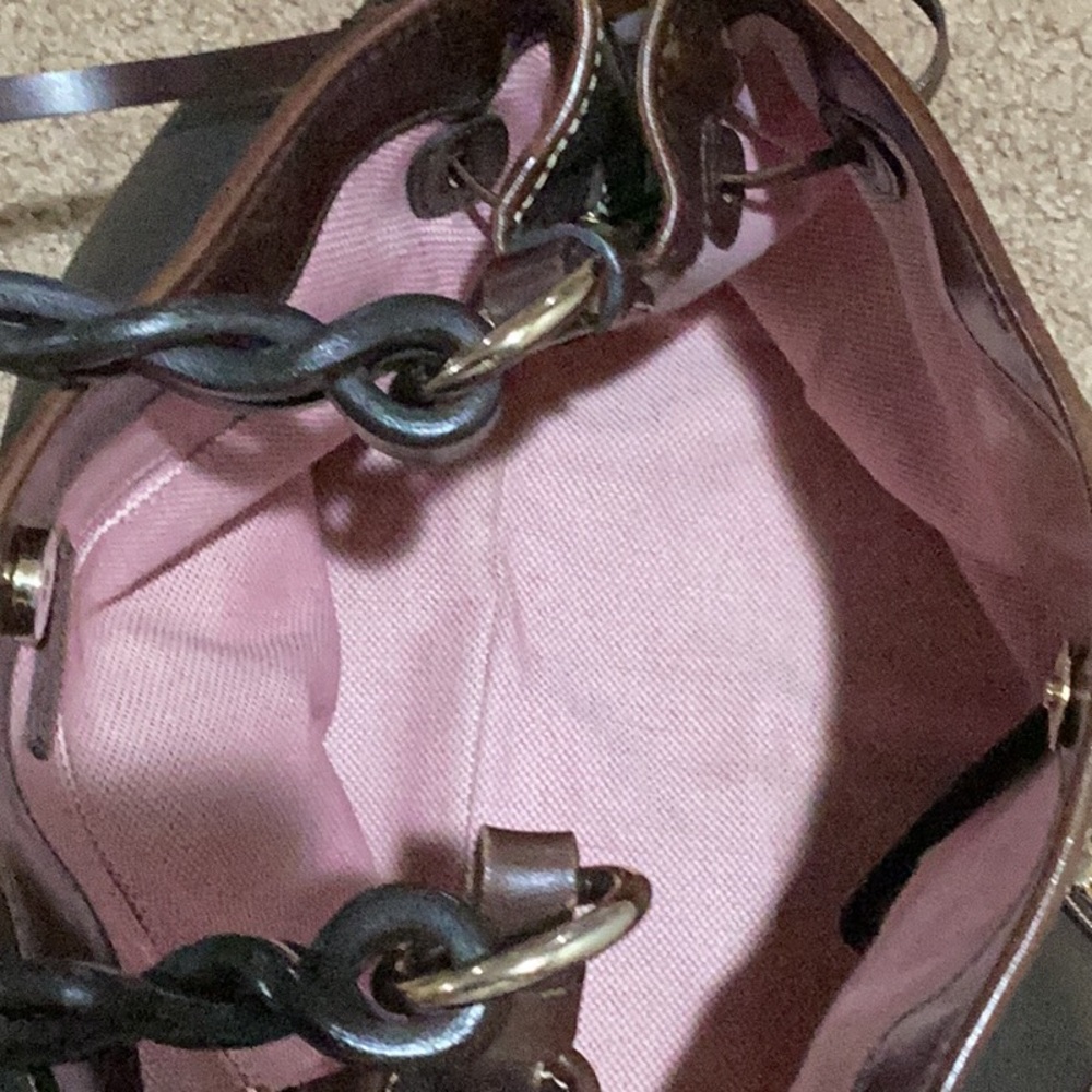 Dooney & Bourke Dark Brown Oversized Satchel - See description - Picture 13 of 15